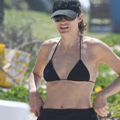 Fernanda Tavares curte praia no Rio sem o marido Murilo Rosa; fotos