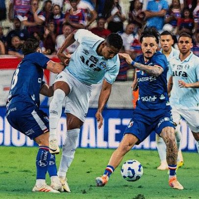 Empate incomum entre Fortaleza e Grêmio na Série A