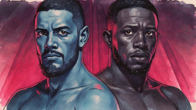 Post oficial para a luta principal do UFC Vegas 111 (Foto: Divulgação/UFC)