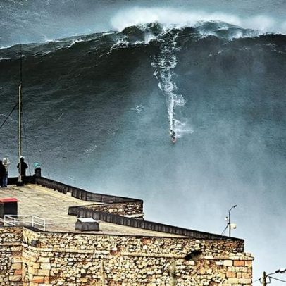 Nazaré reforça segurança para temporada de ondas gigantes
