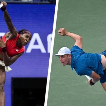 Gauff e Shapovalov lideram ranking de duplas faltas em 2025