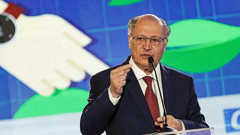 Alckmin vê avanço na decisão de Trump, mas critica manutenção de tarifaço de 40%. (Foto: Marcelo Camargo/Agência Brasil)