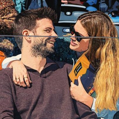 Piqué e Clara Chía curtem jogo em clima romântico