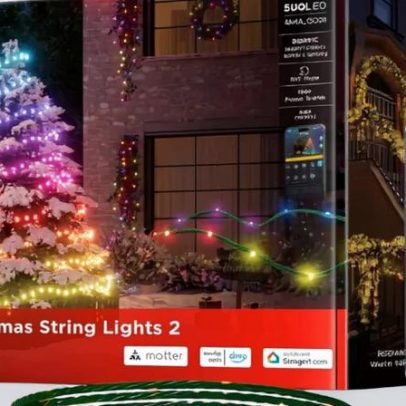 Fitas de LED Govee para Natal ficam baratas com Black Friday