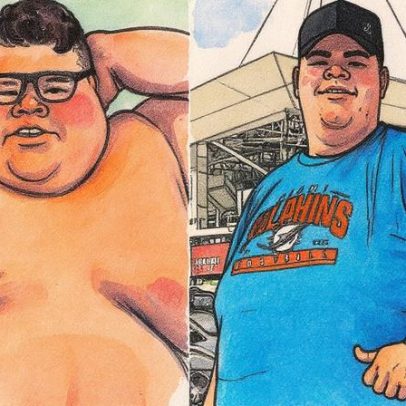 Gordão da Xj perde 115 kg e mantém sonho de caber em cadeira normal