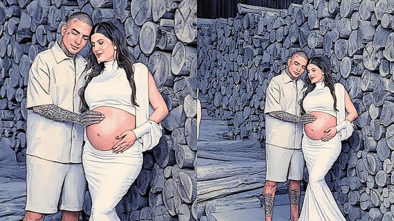 MC Guimê e Fernanda Stroschein fazem ensaio de fotos — Foto: Reprodução/Instagram