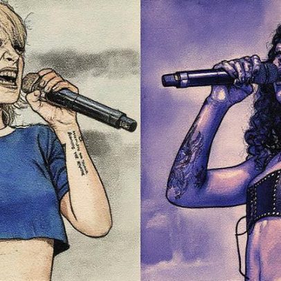 Hayley Williams se une a Rico Nasty em apresentação em Los Angeles