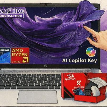 Notebook HP de 17 polegadas com Ryzen 5 sai quase de graça com 71% de desconto