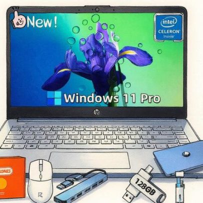 Amazon liquida notebooks 2025 e HP de 14 polegadas com IA cai para centavos com 65% de desconto