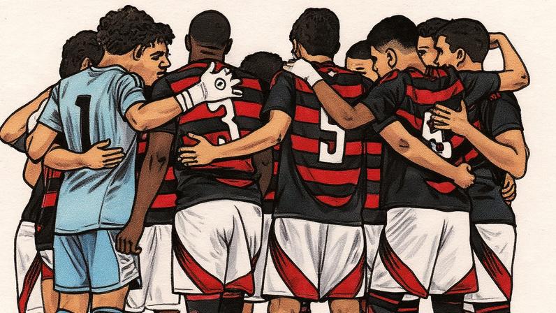 Flamengo conquistou o título da Copa Rio Sub-17 (Foto: Divulgação/Flamengo)