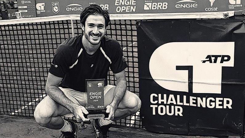 Gustavo Heide é campeão do Challenger de Florianópolis (Foto: Luiz Candido/Luz Press)