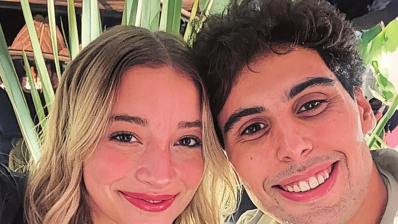 Bortoleto e sua namorada (Foto: Reprodução / Instagram)