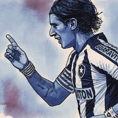 Botafogo goleia Vasco por 4 a 0 no Brasileirão 2011 com brilho de Loco Abreu no Nilton Santos
