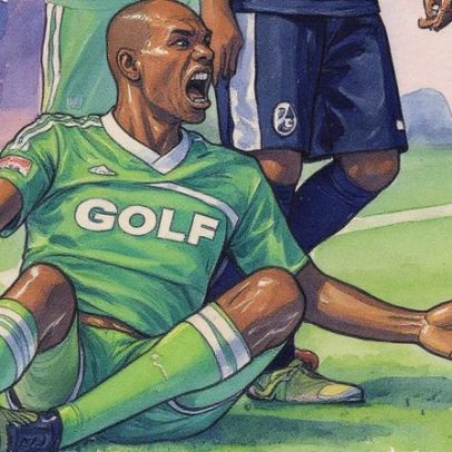 Naldo, ex-zagueiro da Seleção Brasileira, reaparece