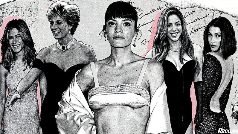 Vestido da vingança molda moda entre Diana e Lily Allen