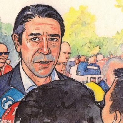Rui Costa responde antes de votar no Estádio da Luz