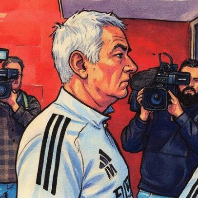 Mourinho e elenco do Benfica votam no Seixal
