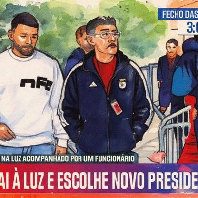 Otamendi é visto na Luz votando nas eleições do Benfica à tarde