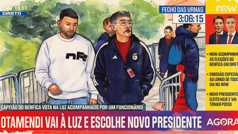 Plantel votou de manhã