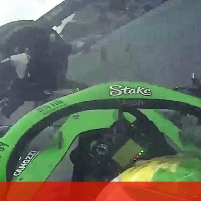 Gabriel Bortoleto sofre despiste na sprint do GP de São Paulo a 339 km/h e 57 G