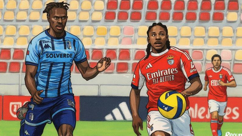 Benfica B e Vizela disputam jogo tenso