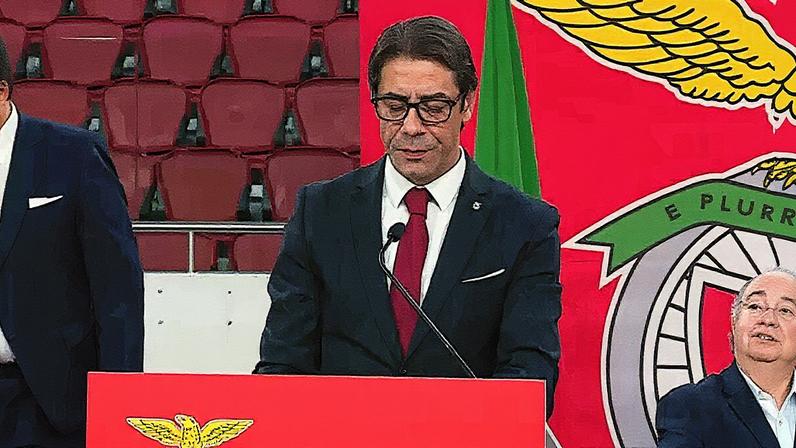 O discurso do recém-reeleito presidente do Benfica na tomada de posse
