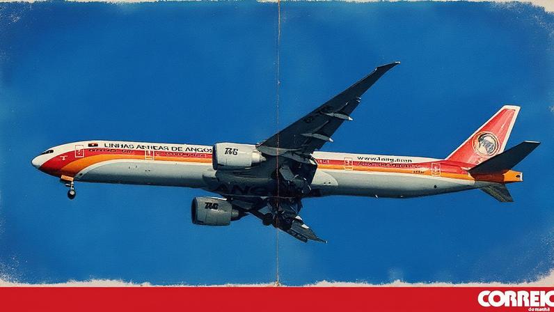 Avião da TAAG, transportadora aérea angolana