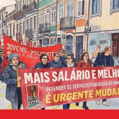Trabalhadores marcham em Lisboa contra alterações à lei trabalhista