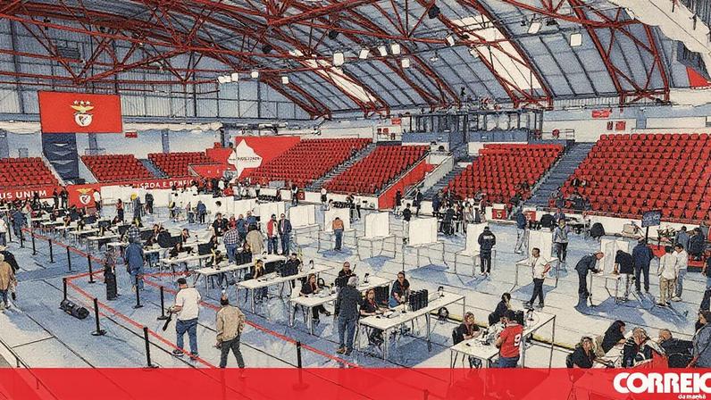 Pavilhão da Luz é uma das secções de voto. FOTO: SL Benfica