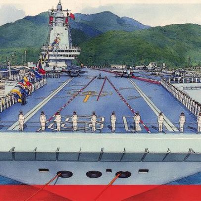 Catapulta eletromagnética de porta-aviões aproxima China dos EUA