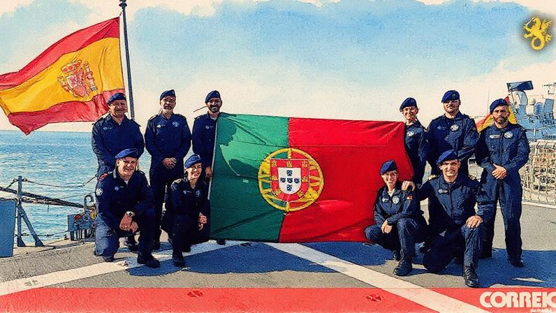 Os militares portugueses na operação