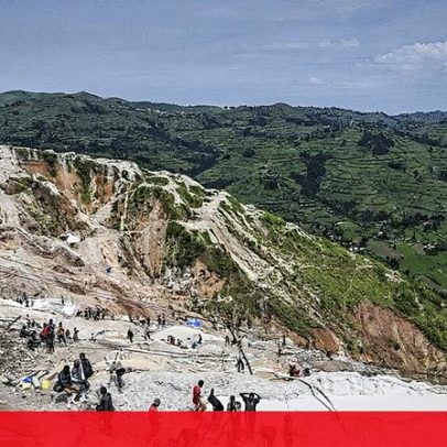 Dezessete mortos em desabamento de mina de ouro na República Democrática do Congo