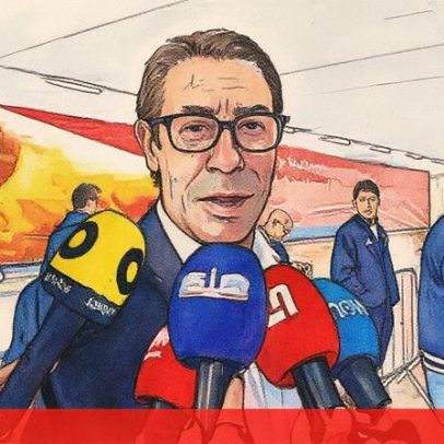 Rui Costa é o primeiro candidato a votar e afirma estar feliz