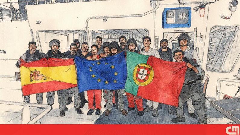Almirante português liberta 24 piratas ao largo da Somália