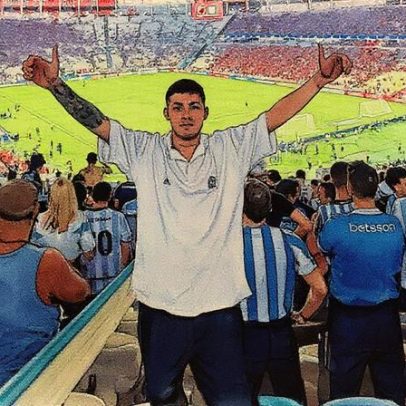 Adepto argentino nomeado para o The Best viajou de boleia com 40 euros