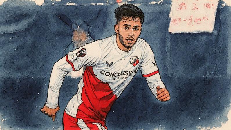 El Karouani, jogador do Utrecht