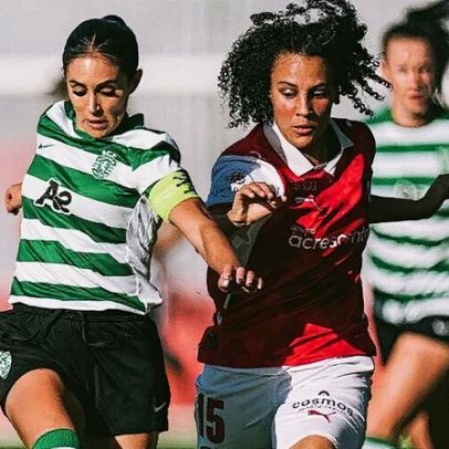 Sporting empata com Sp. Braga e Benfica aumenta vantagem na liderança