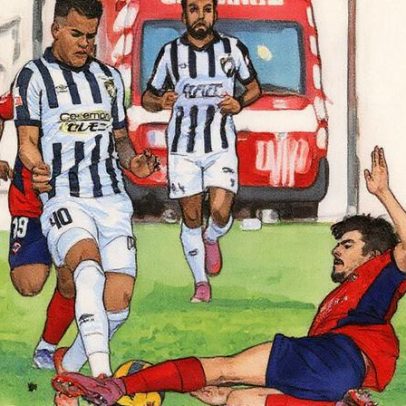Portimonense e Oliveirense empatam 1 a 1 com pênalti nos descontos