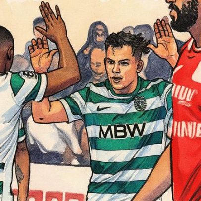 Sporting goleia Caxinas com nove gols e pressiona liderança