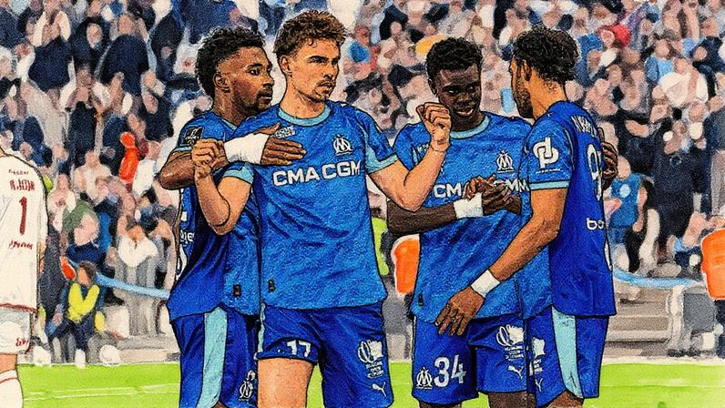 Marselha vence Brest e assume liderança provisória da Liga Francesa