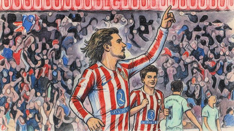 Griezmann bisa e Atlético de Madrid vence Levante por 3-1 na Liga espanhola