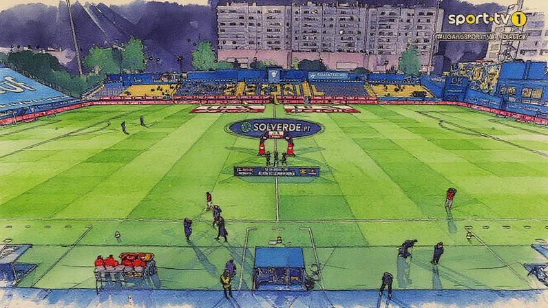 Árbitros do Estoril-Arouca protestaram contra clima de pressão na arbitragem em Portugal