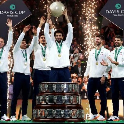 Vídeo relembra festa italiana pelo tetra na Copa Davis em Bolonha