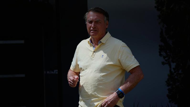 O ex-presidente Jair Bolsonaro foi condenado a 27 anos e 3 meses de prisão por suposta participação em trama golpista. (Foto: EFE/ Sebastiao Moreira)