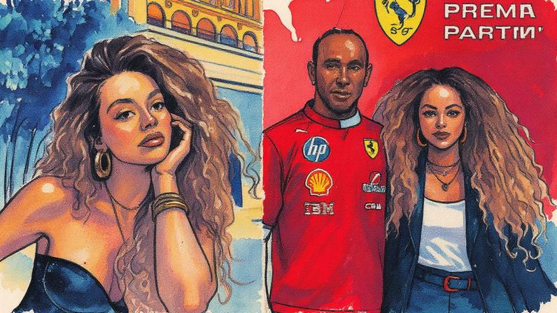 Conheça Julia Rodrigues, brasileira 'shippada' com Lewis Hamilton — Foto: Reprodução/Instagram