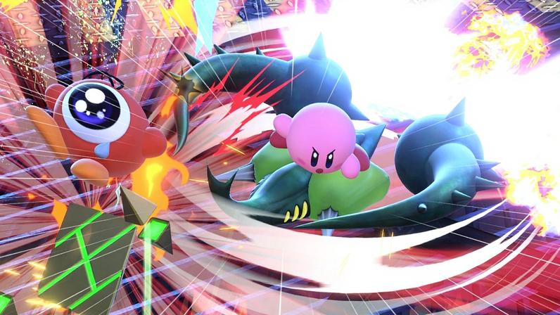 A pink explosion.