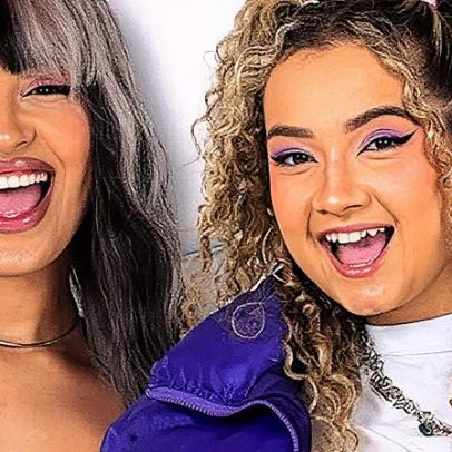 Dupla adolescente que atuou com Belo, Lexa e Micael Borges grava DVD no Rio