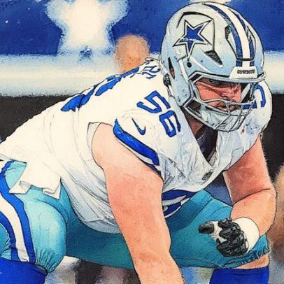 Cooper Beebe, centro dos Cowboys, está pronto para enfrentar Cardinals