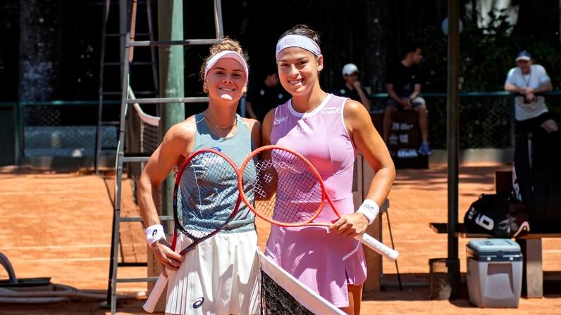 Laura Pigossi e Carol Meligeni (Foto: Rafael Pignataro)