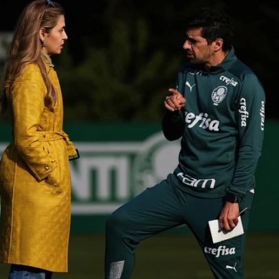 Leila Pereira reafirma apoio a Abel no Palmeiras, sem depender da Libertadores